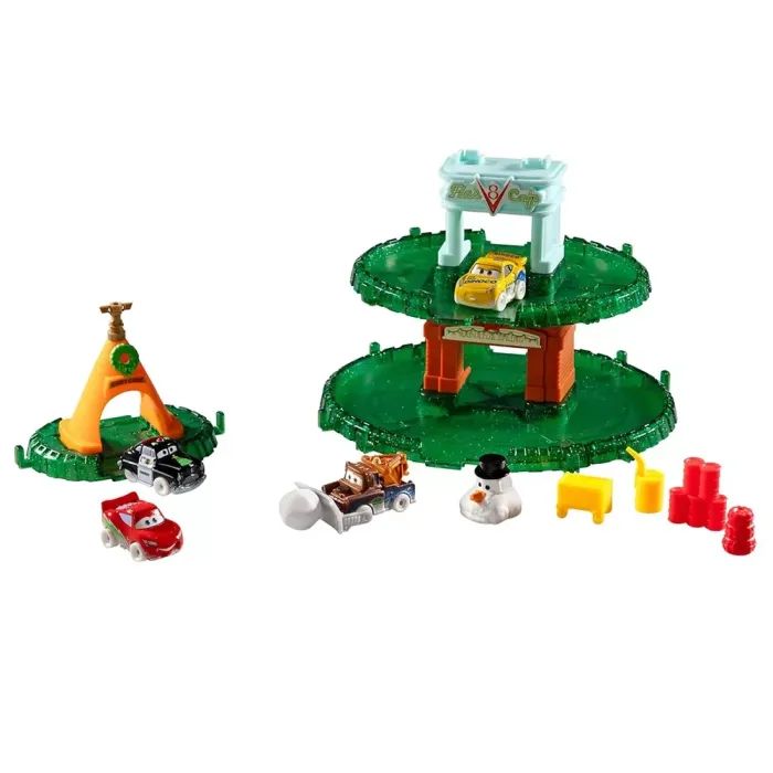 Игровой набор Cars Адвент-календарь с минигонщиками Disney Тачки (HXT34) изображение 4