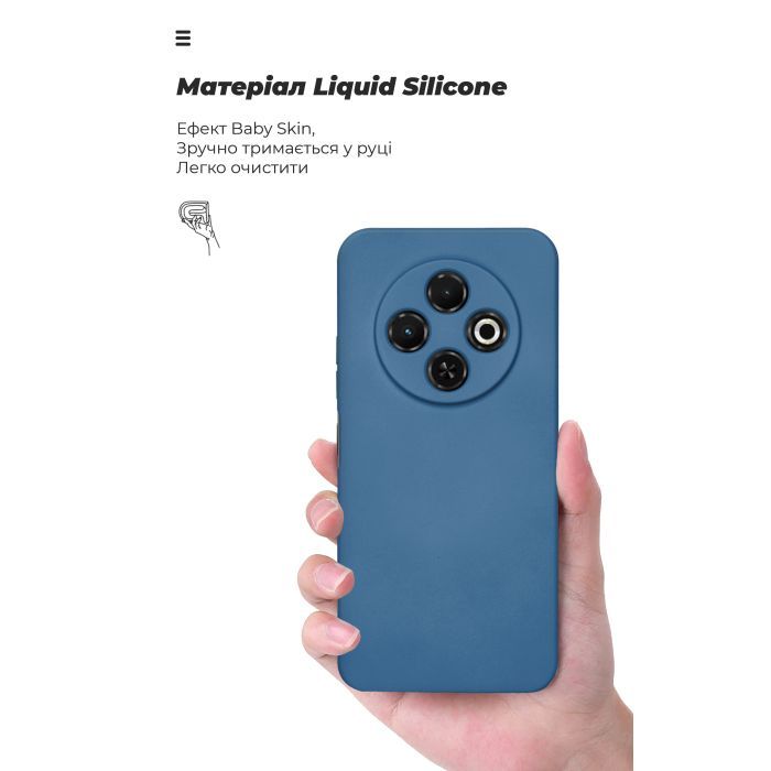 Чохол до мобільного телефона Armorstandart ICON Tecno Spark 30C 4G (kl5) Camera cover Black (ARM81203) зображення 7
