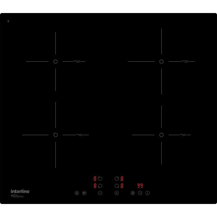 Варочная поверхность Interline VIK 860 SIB BG изображение 2
