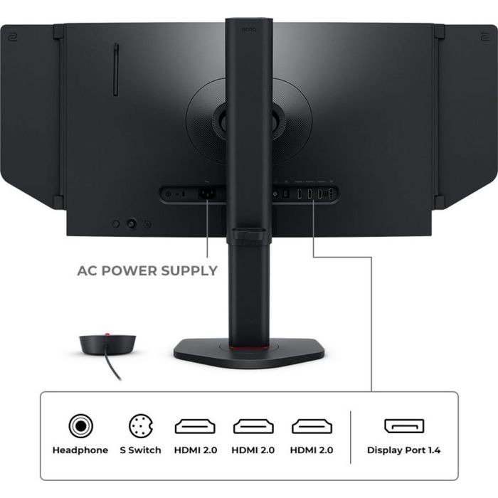 Монитор BenQ XL2566X+ Dark Grey изображение 9
