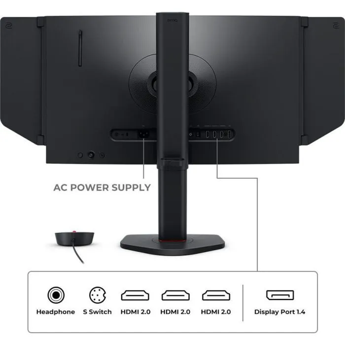 Монитор BenQ XL2566X+ Dark Grey изображение 9