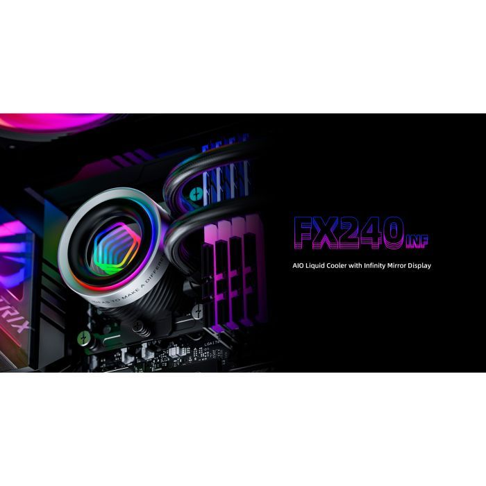 Система жидкостного охлаждения ID-Cooling FX240 INF изображение 8
