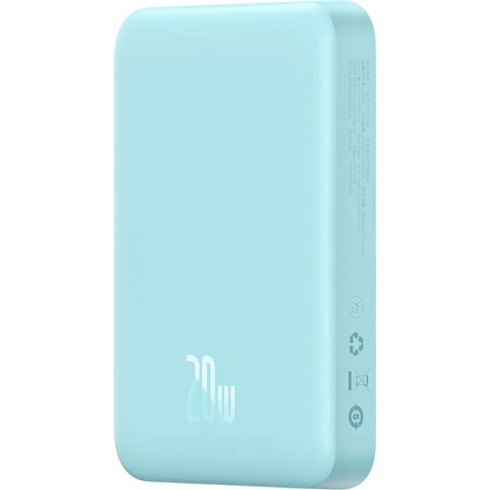 Батарея универсальная Baseus Wireless Magnetic Mini 10000mAh 20W, White (PPCX030002\PPCXM10) (P10022100212-00) изображение 4