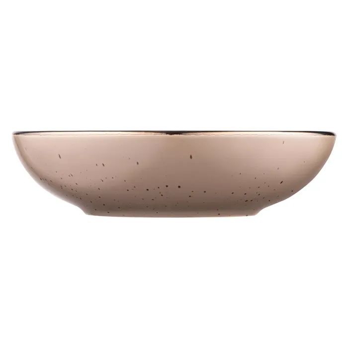 Тарілка Ardesto Emilia, 820мл, 20см, кераміка, бежевий (AR0720EBG) зображення 3