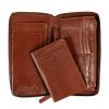 Портмоне Ashwood Дорожное TW01 Chestnut (TW01 CHESTNUT) изображение 5