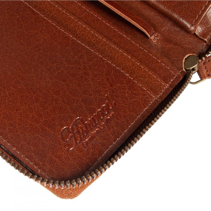 Портмоне Ashwood Дорожное TW01 Chestnut (TW01 CHESTNUT) изображение 6