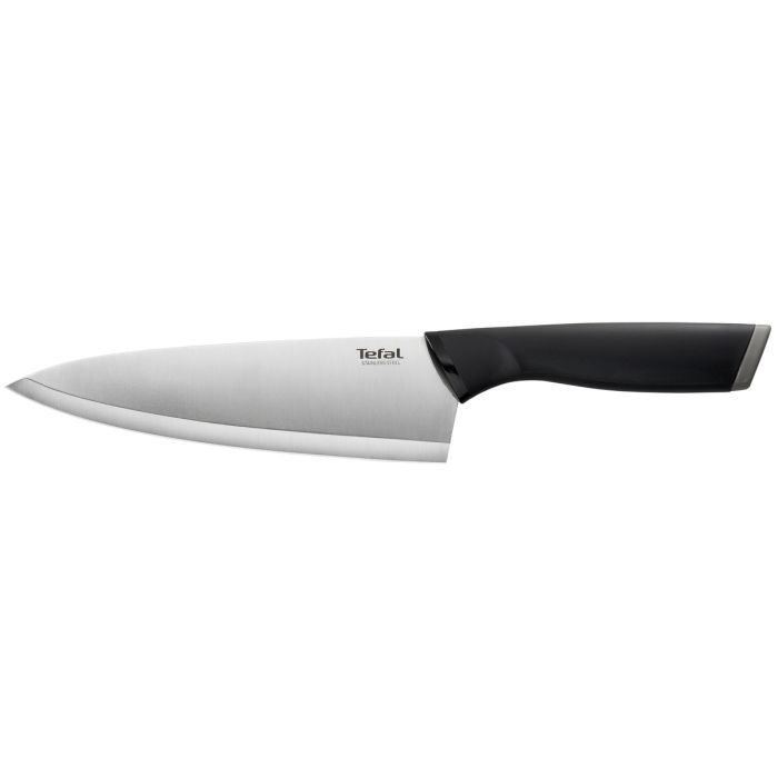 Кухонний ніж Tefal Comfort, 20см, з чохлом, нержавіюча сталь, пластик, чорний (K2213244) зображення 3