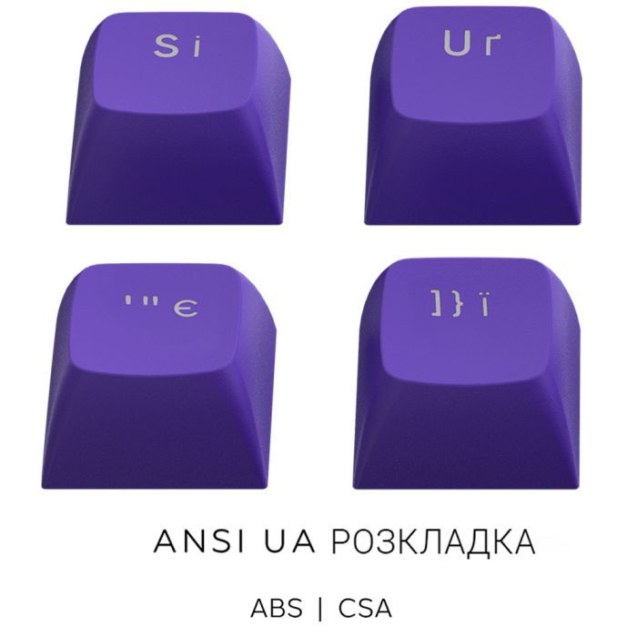 Клавиатура Dark Project ALU87 Celestial ABS RGB Mech G3MS Voidstone Violet (DPKB_CELESTIAL_87_ANSI_UA) изображение 10