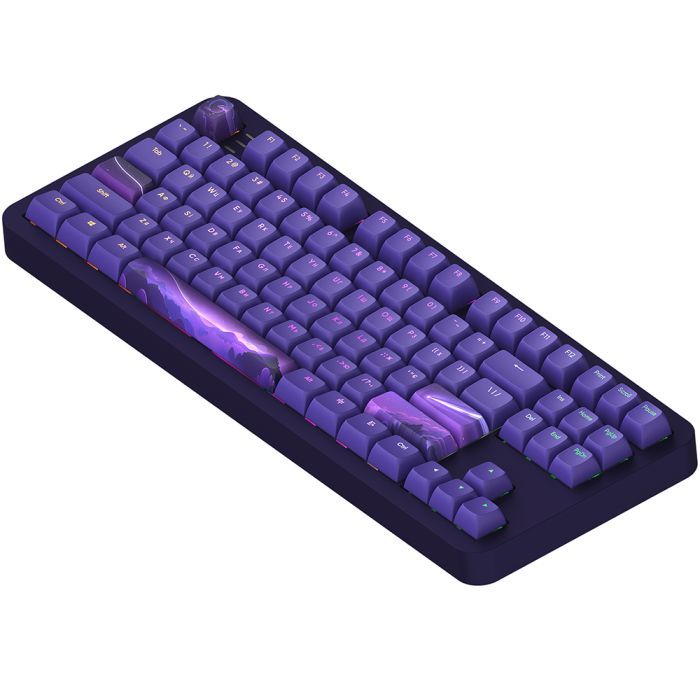Клавиатура Dark Project ALU87 Celestial ABS RGB Mech G3MS Voidstone Violet (DPKB_CELESTIAL_87_ANSI_UA) изображение 3
