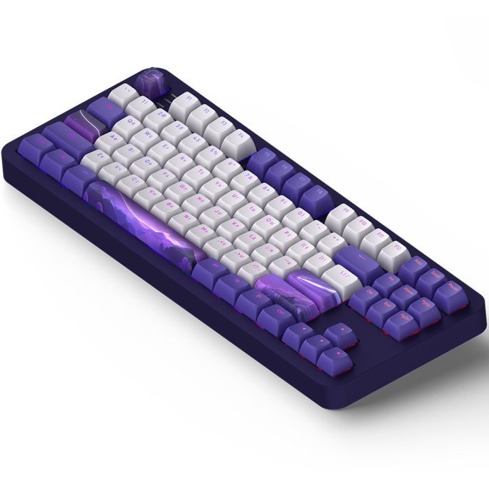 Клавиатура Dark Project ALU87 Celestial ABS RGB Mech G3MS Voidstone Violet (DPKB_CELESTIAL_87_ANSI_UA) изображение 4