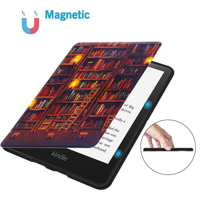 Чехол для электронной книги BeCover Smart Case Amazon Kindle Paperwhite 12th Gen. 2024 7"/Colorsoft (2024) Black (712844) изображение 4