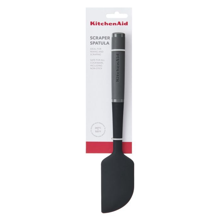 Лопатка кухонная KitchenAid Coreline для тіста, 30 см, сірий (KAS031OHCGG) изображение 3