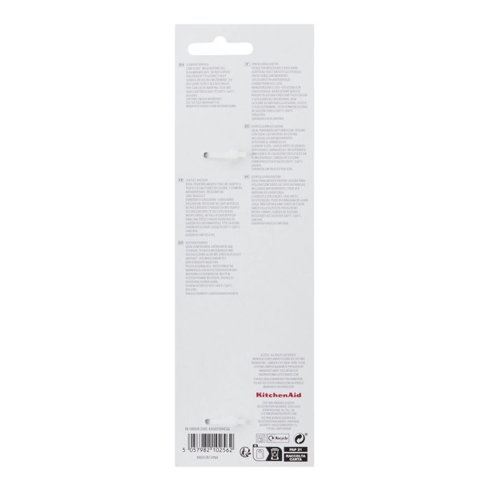 Лопатка кухонная KitchenAid Coreline для тіста, 30 см, сірий (KAS031OHCGG) изображение 4