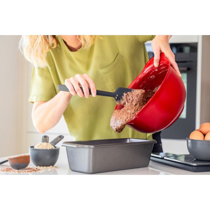Лопатка кухонная KitchenAid Coreline для тіста, 30 см, сірий (KAS031OHCGG) изображение 8