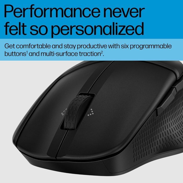 Мышка HP 480 Comfort Bluetooth Black (8T6M3AA) изображение 3