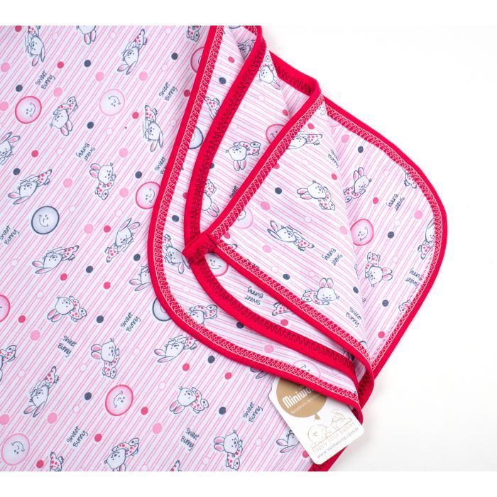 Одеяло детское Miniworld с зайчиками (13100-pink1) изображение 3