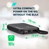 Батарея универсальная Canyon 10000mAh OnPower 101 PD/22.5W built-in cable Purple (CNS-CPB101PU) изображение 7