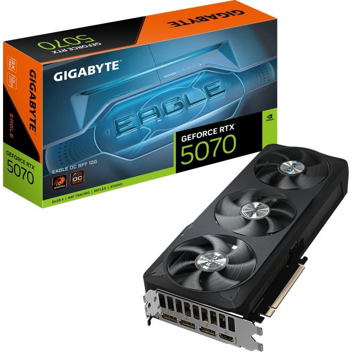 Відеокарта GIGABYTE GeForce RTX5070 12Gb EAGLE OC SFF (GV-N5070EAGLE OC-12GD) зображення 10