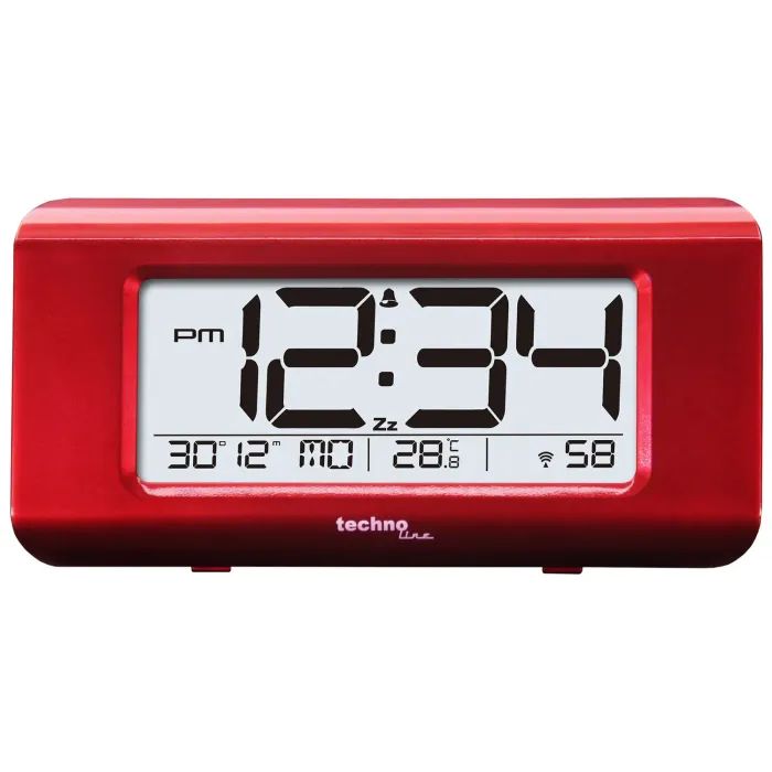 Настольные часы Technoline WT197 Red (DAS302981) изображение 2