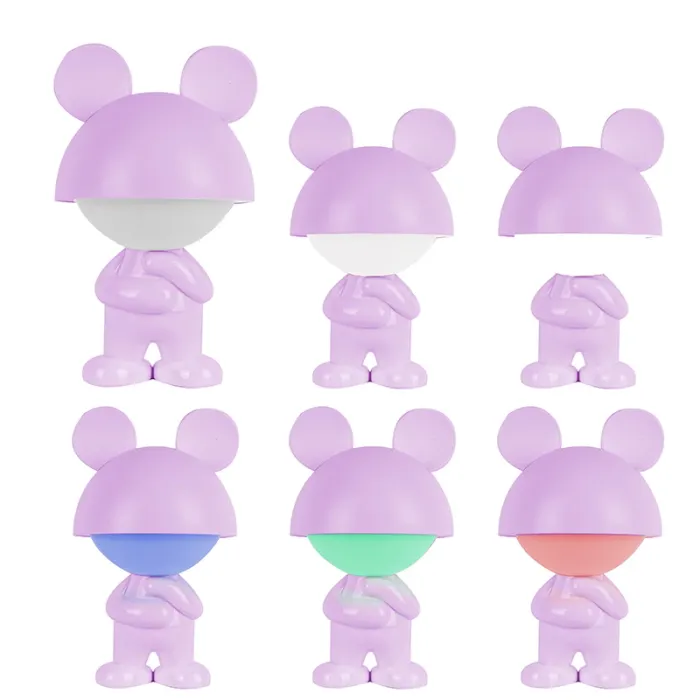 Нічник Kite Світильник LED з акумулятором Dreamy Mouse, білий (K25-315-2-1) зображення 4