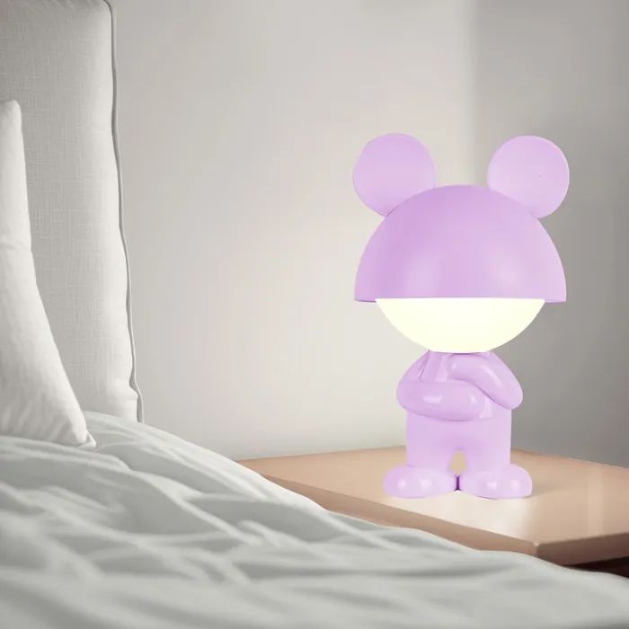 Ночник Kite Светильник LED с аккумулятором Dreamy Mouse, фиолетовый (K25-315-2-5) изображение 5