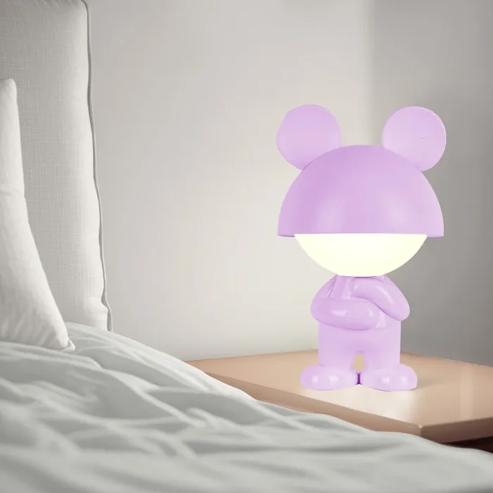 Нічник Kite Світильник LED з акумулятором Dreamy Mouse, білий (K25-315-2-1) зображення 5