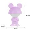 Ночник Kite Светильник LED с аккумулятором Dreamy Mouse, фиолетовый (K25-315-2-5) изображение 6