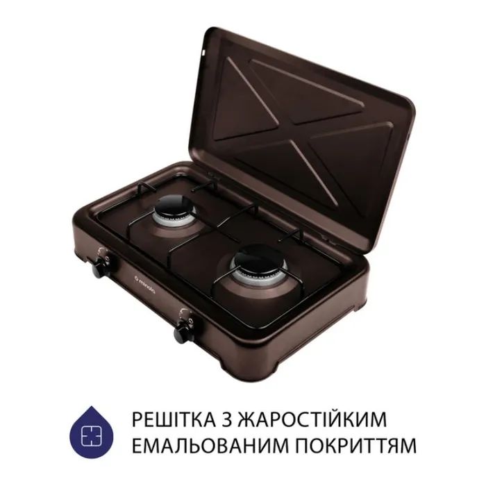 Настільна плита Minola TGH 200 BR зображення 2