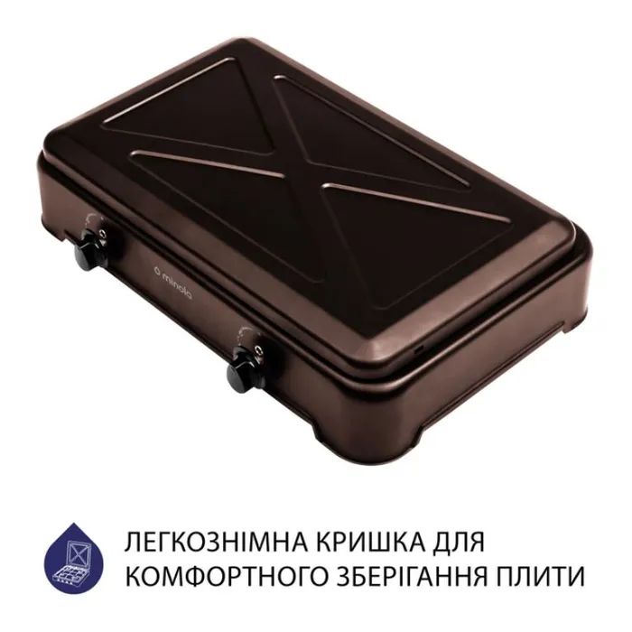 Настільна плита Minola TGH 200 BR зображення 3