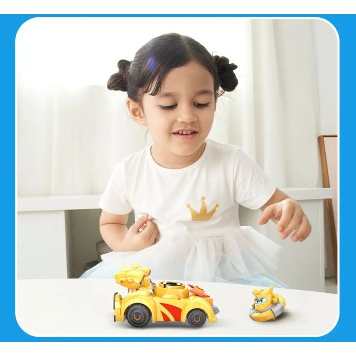 Ігровий набір Super Wings Spinning Vehicle Золотий Хлопчик (Golden Boy) (EU770331) зображення 10