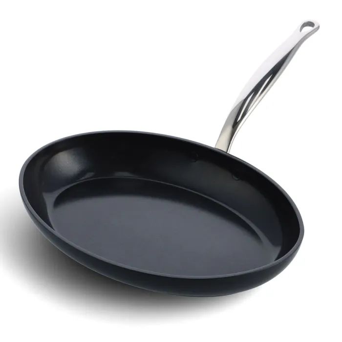 Сковорода GreenPan Barcelona Pro, для риби, 33х23 см, з керамічним покриттям (CC005339-001)