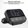 FM модулятор Promate ezfm-2 black AUX/SD/USB Black (ezfm-2.black) зображення 4