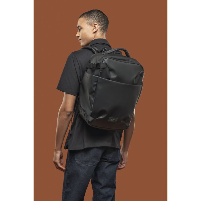 Рюкзак туристический Tucano Tugo M Dry Cabin Luggage 15.6" зелений (BKTUGDR-M-V) изображение 3