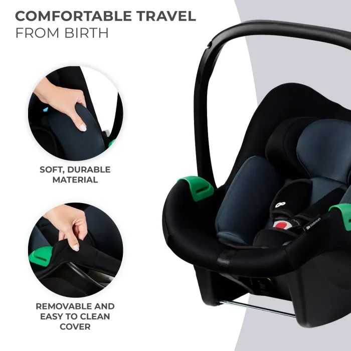 Автокресло Kinderkraft Mink Pro i-Size переноска Black (KCMINKPRBLK0000) (5902533923236) изображение 7