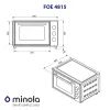 Электропечь Minola FOE 4815 WH изображение 12