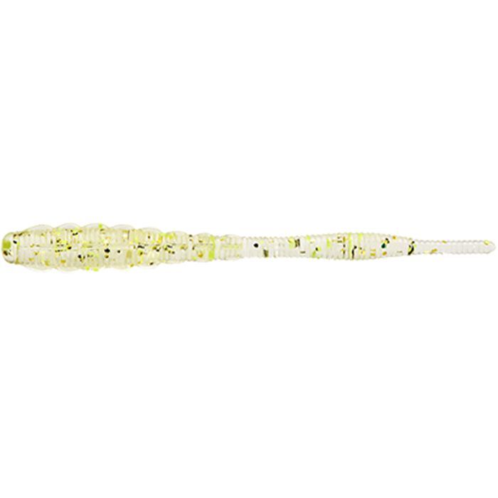 Силикон рыболовный FishUP Aji Scaly 2.3" 412 - UV Clear/Chartreuse (9шт/уп) (1862.00.23)