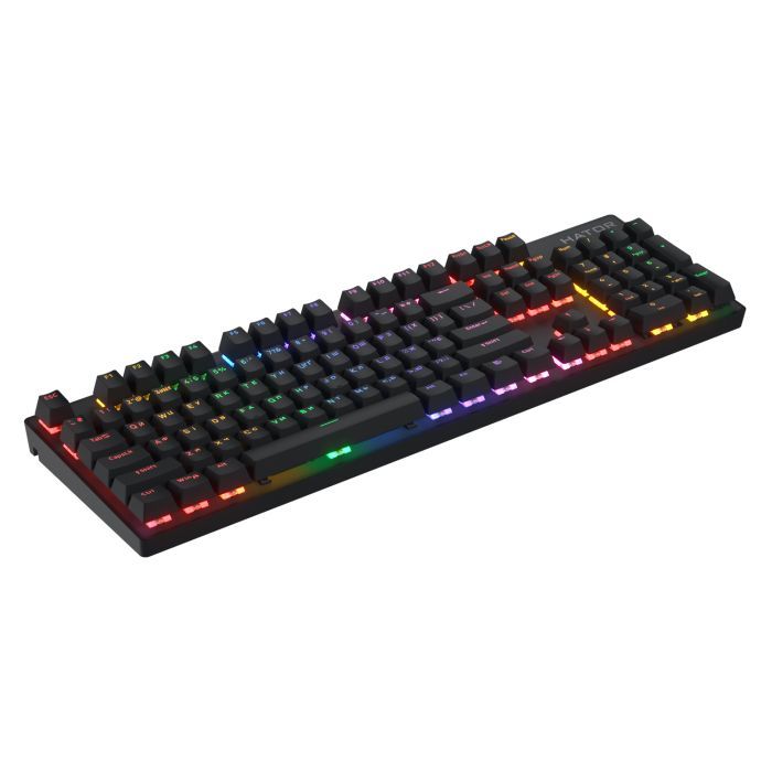 Клавиатура Hator Icefall Mecha Rainbow USB Black (HTK104UA) изображение 3