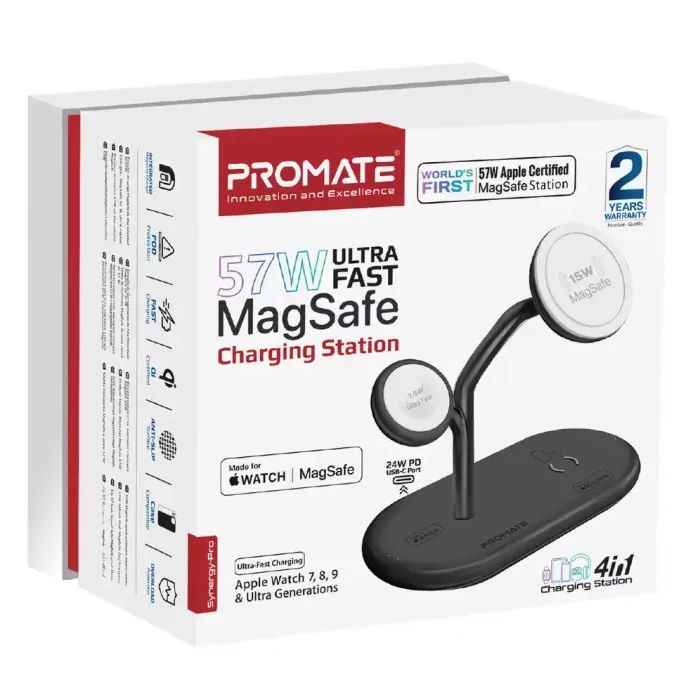 Зарядний пристрій Promate synergy-pro.black зображення 2