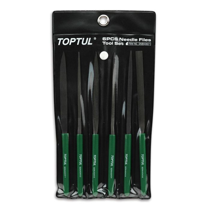 Напильник Toptul L160мм 6шт. (GNBA0601)