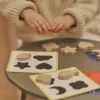 Развивающая игрушка Ігротеко Сенсорный мешочек с деревянными фигуркам (900590) изображение 3
