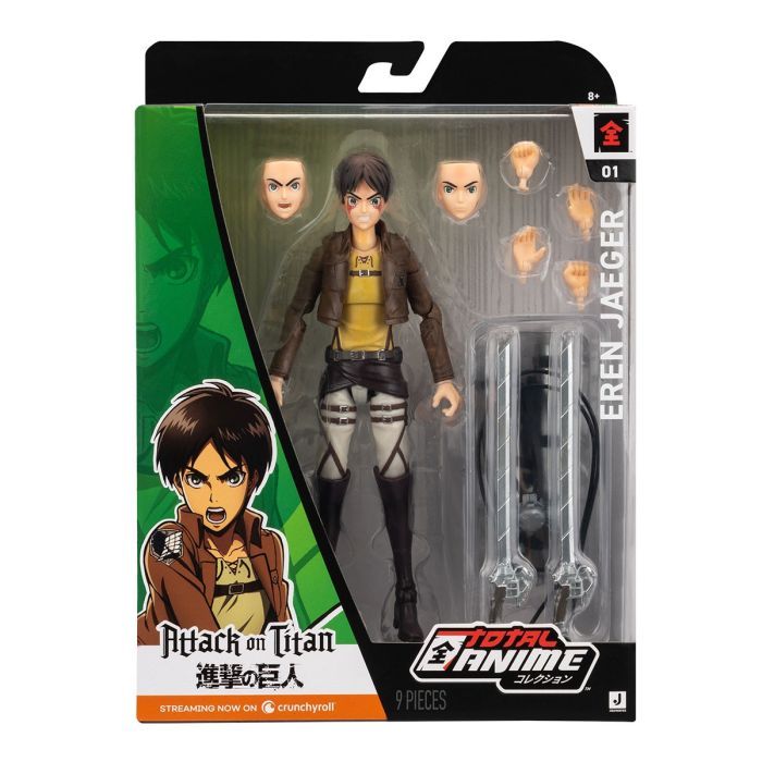 Фигурка для геймеров Total Anime серии Атака титанов W1 - Эрен (с аксесс.) (KAZ0006-W1) изображение 10