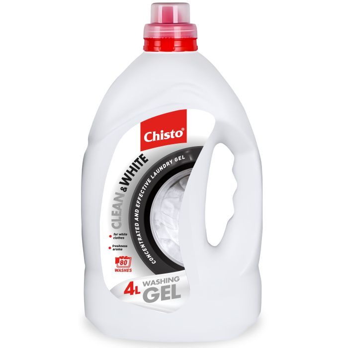 Гель для стирки Chisto Universal 4 л + Clean & White 4 л (2000998941765) изображение 3