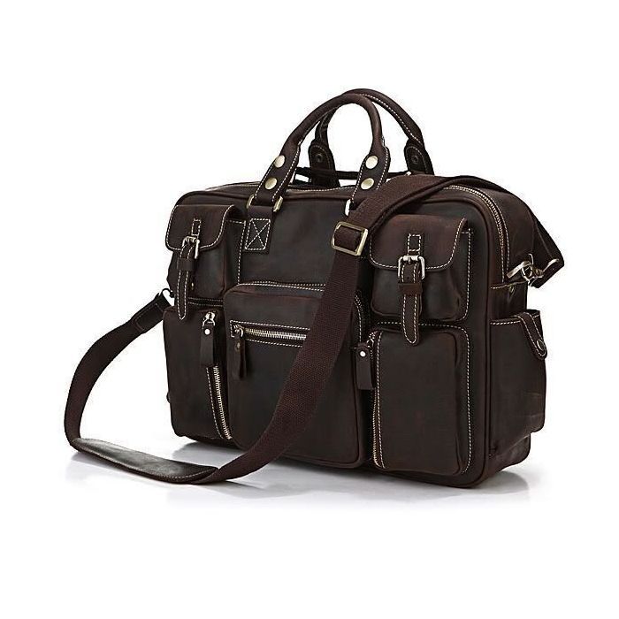 Сумка Vintage Коричневая (14757)