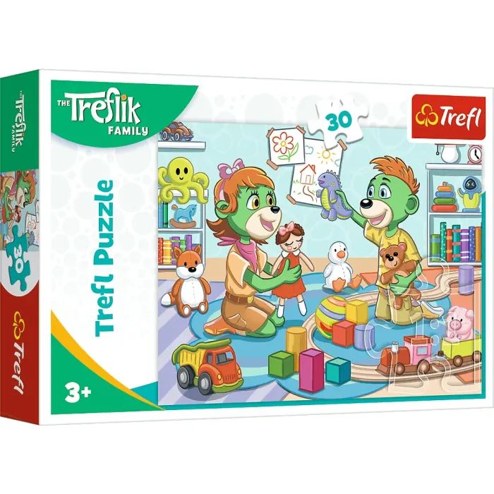 Пазл Trefl Treflik Stasliva rodina 30 элементов (5900511183030)