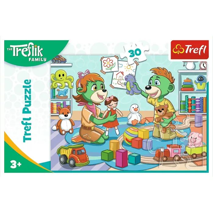 Пазл Trefl Treflik Stasliva rodina 30 элементов (5900511183030) изображение 3