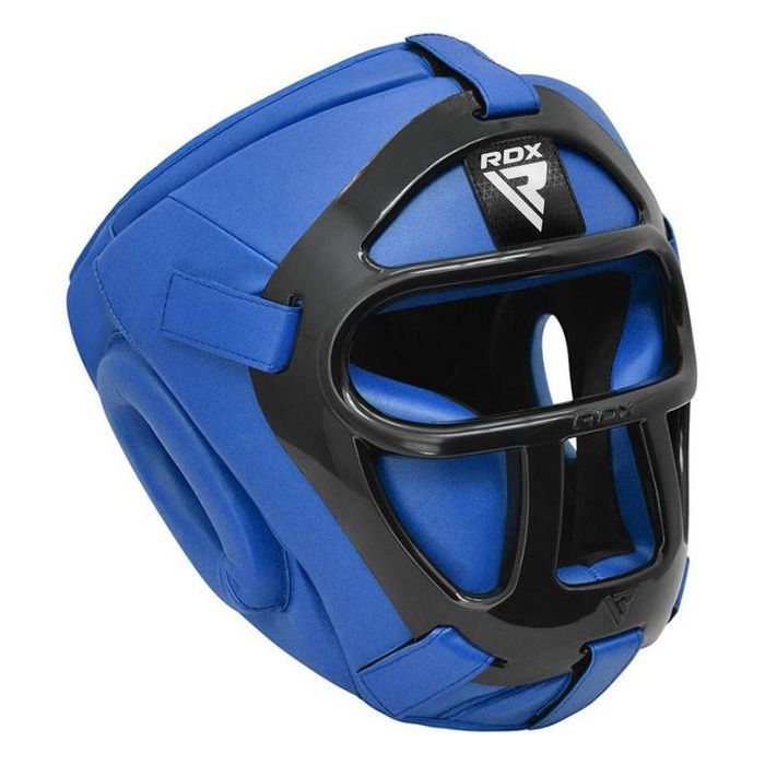 Боксерский шлем RDX T1 Grill Full Blue L (HGR-T1FU-L) изображение 5