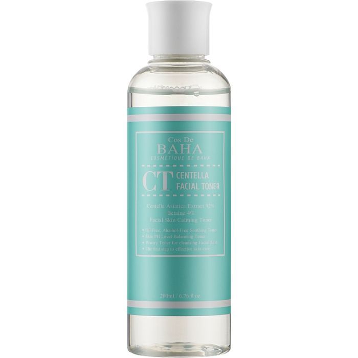 Тоник для лица Cos De BAHA Centella Facial Toner 200 мл (8809240318423) изображение 2