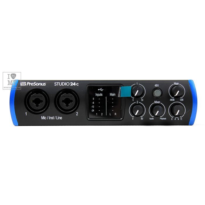 Аудіоінтерфейс PreSonus Studio 24c (228476)