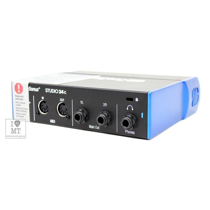 Аудіоінтерфейс PreSonus Studio 24c (228476) зображення 3