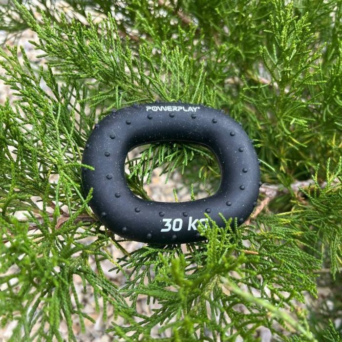 Эспандер PowerPlay PP-4337 Hand Grip Hard 30 кг Чорний (PP_4337_Black_30kg) изображение 4